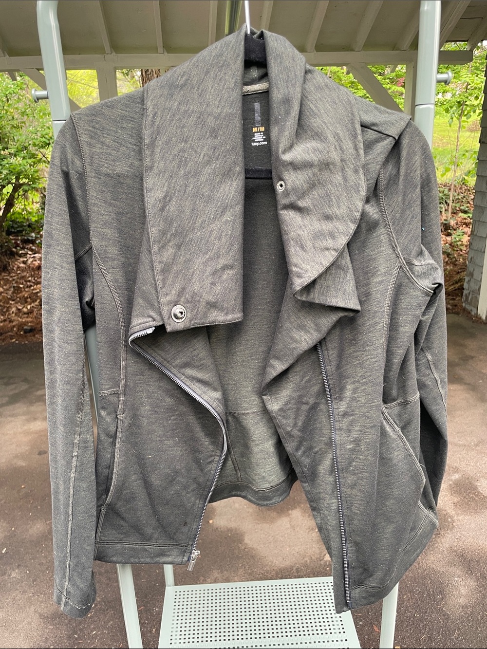 Women's dark green Zipup Jacket